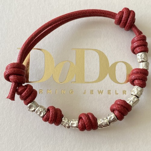 Dodo pomellato bracciale - bracciale, rosso